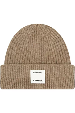 Samsøe Samsøe Ama Logo Beanie Hat