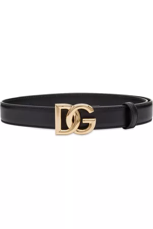 Dolce & Gabbana Narrow Logo Belt