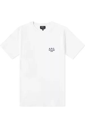 A.P.C. Raymond Embroidered Logo Tee