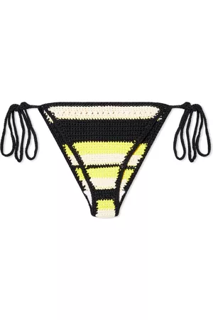 Ganni Crochet String Bikini Bottom