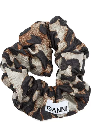 Ganni Women Hair Accessories - 3D Jacquard Scrunchie