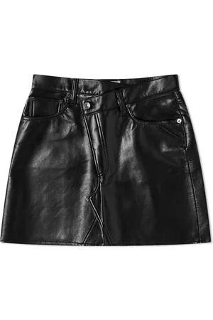 AGOLDE Recycled Leather Skirt