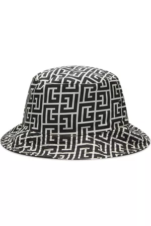 Balmain Monogram Nylon Bucket Hat