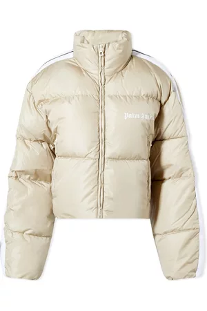 Palm Angels Cropped Track Down Jacket