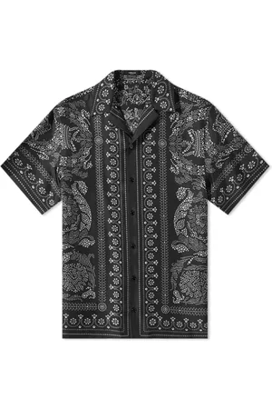 VERSACE Repeat Baroque Print Vacation Shirt