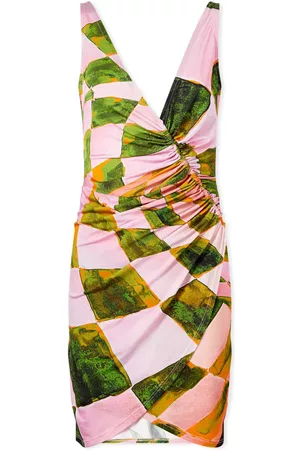 Louisa Ballou Summer Solstice Mini Wrap Dress