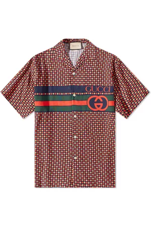 Gucci GG Logo Vacation Shirt