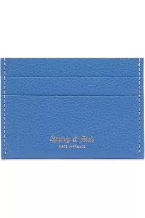 Sporty & Rich Grained Leather Card Holder
