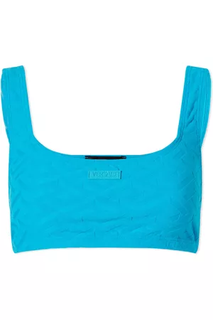 VERSACE Women Crop Tops - Greca Beach Crop