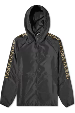 VERSACE Men Jackets - Logo Popover Hooded Track Jacket