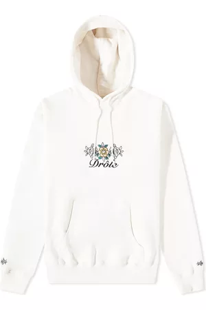 Drôle de Monsieur Men Hoodies - Drôle de Monsieur Floral Logo Hoody