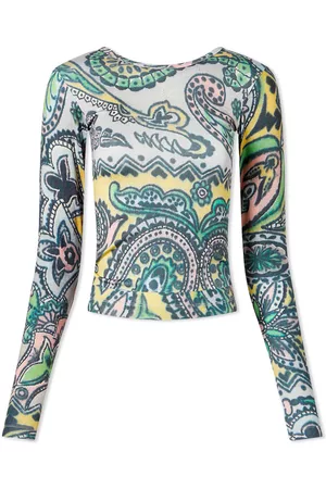 Soulland Long Sleeve Roby Paisley Top