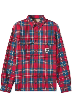 Gucci Checked Logo Flannel Shirt