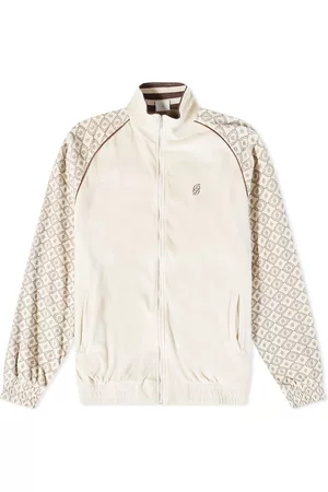 Drôle de Monsieur Drôle de Monsieur Velvet Monogram Track Jacket