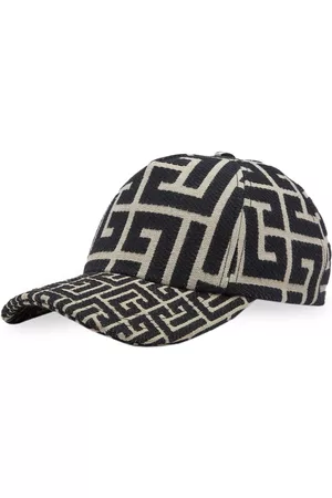 Balmain Jacquard Monogram Cap