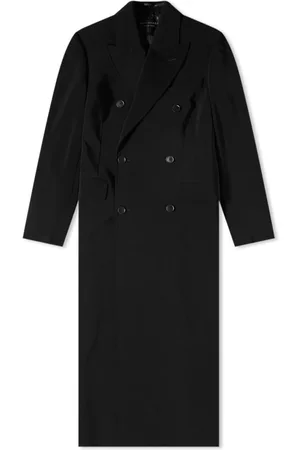 Balenciaga Slim Fit Double Breasted Coat