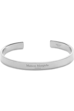 Maison Margiela Men Bracelets & Bangles - Text Logo Bangle