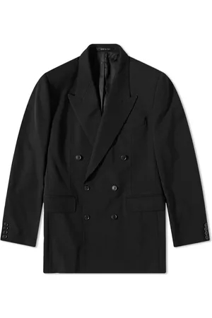 Balenciaga Slim Fit Double Breasted Suit Jacket