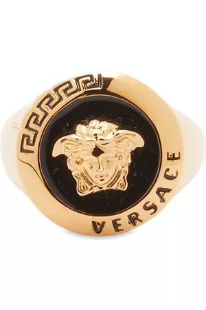 VERSACE Logo Medusa Signet Ring