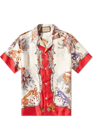 Gucci Men Short sleeves - Patterned Vacation Shirt