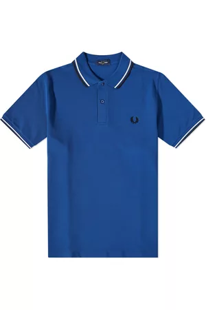Fred Perry Men Polo Shirts - Slim Fit Twin Tipped Polo