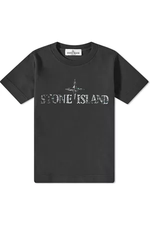 Stone Island Text Logo Tee