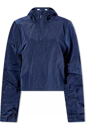 Rains Wrinkled Nylon Pullover Jacket