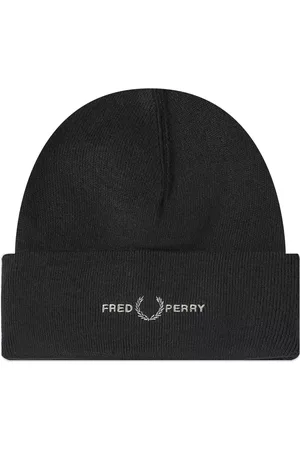Fred Perry Logo Beanie
