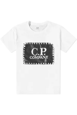 CP Company T-shirts - C.P. Company Undersixteen Stamp Logo Tee