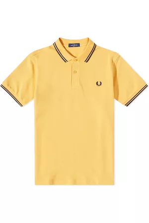 Fred Perry Men Polo Shirts - Slim Fit Twin Tipped Polo