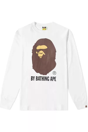 Bathing ape on sale long sleeve shirt