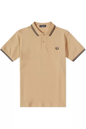 Fred Perry Men Polo Shirts - Slim Fit Twin Tipped Polo