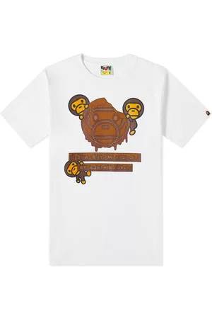 AAPE BY A BATHING APE Men T-shirts - Chocolate Baby Milo Tee