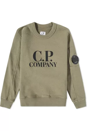 C.P. Company Women Sweatshirts - Logo Crew Sweat