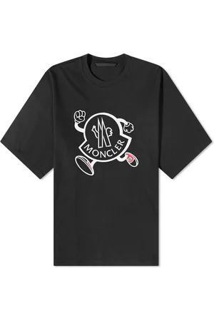 Moncler Men T-shirts - Running Logo Tee