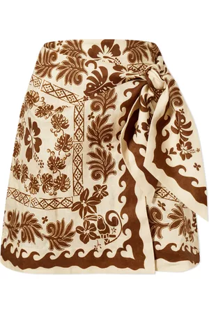 ALÉMAIS Women Mini Skirts - ALÉMAIS Tropic Sarong Mini Skirt