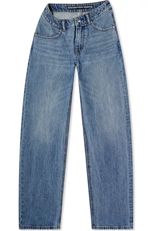 Alexander Wang Women Jeans - Asymmetrical Waistband Slouchy Jean