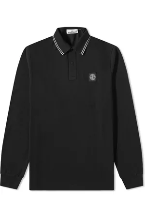 Stone Island Long Sleeve Patch Polo