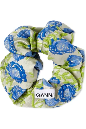 Ganni Women Hair Accessories - 3D Jacquard Scrunchie