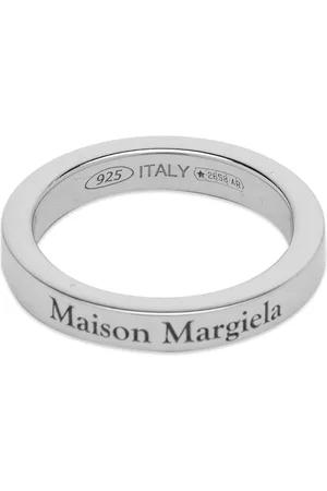 Maison Margiela Women Rings - Thin Logo Ring