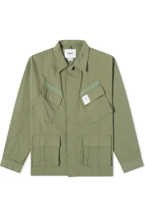 WTAPS Guardian twill shirt jacket - Green