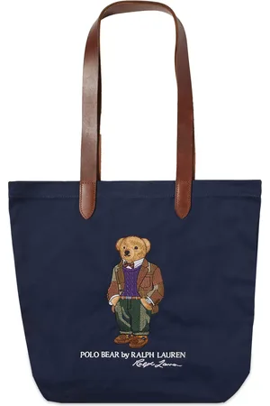 Ralph lauren canvas hot sale tote handbags