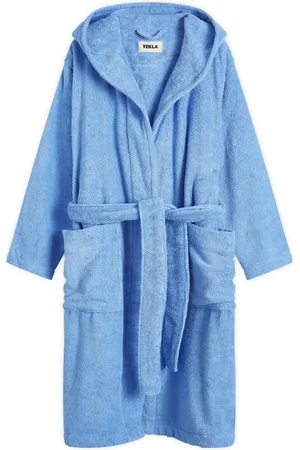 Tekla Tekla Terry Hooded Bathrobe in