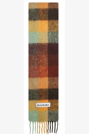 Acne Studios Vally Check Scarf in