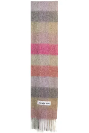 Acne Studios Vally Check Scarf in