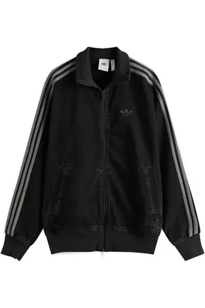 adidas Denim Firebird Track Top in