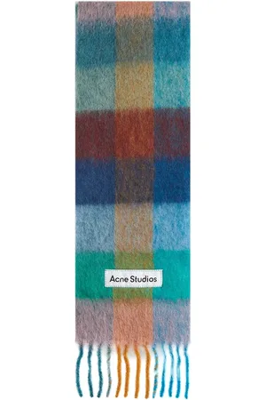 Acne Studios Vally Check Scarf in