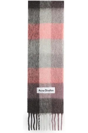 Acne Studios Vally Check Scarf in
