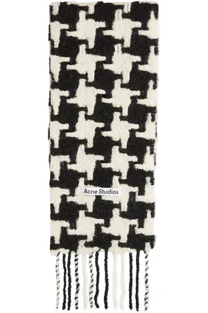 Acne Studios Vadik Houndstooth Scarf in