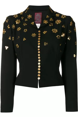 John Galliano Button embellishments cropped jacket